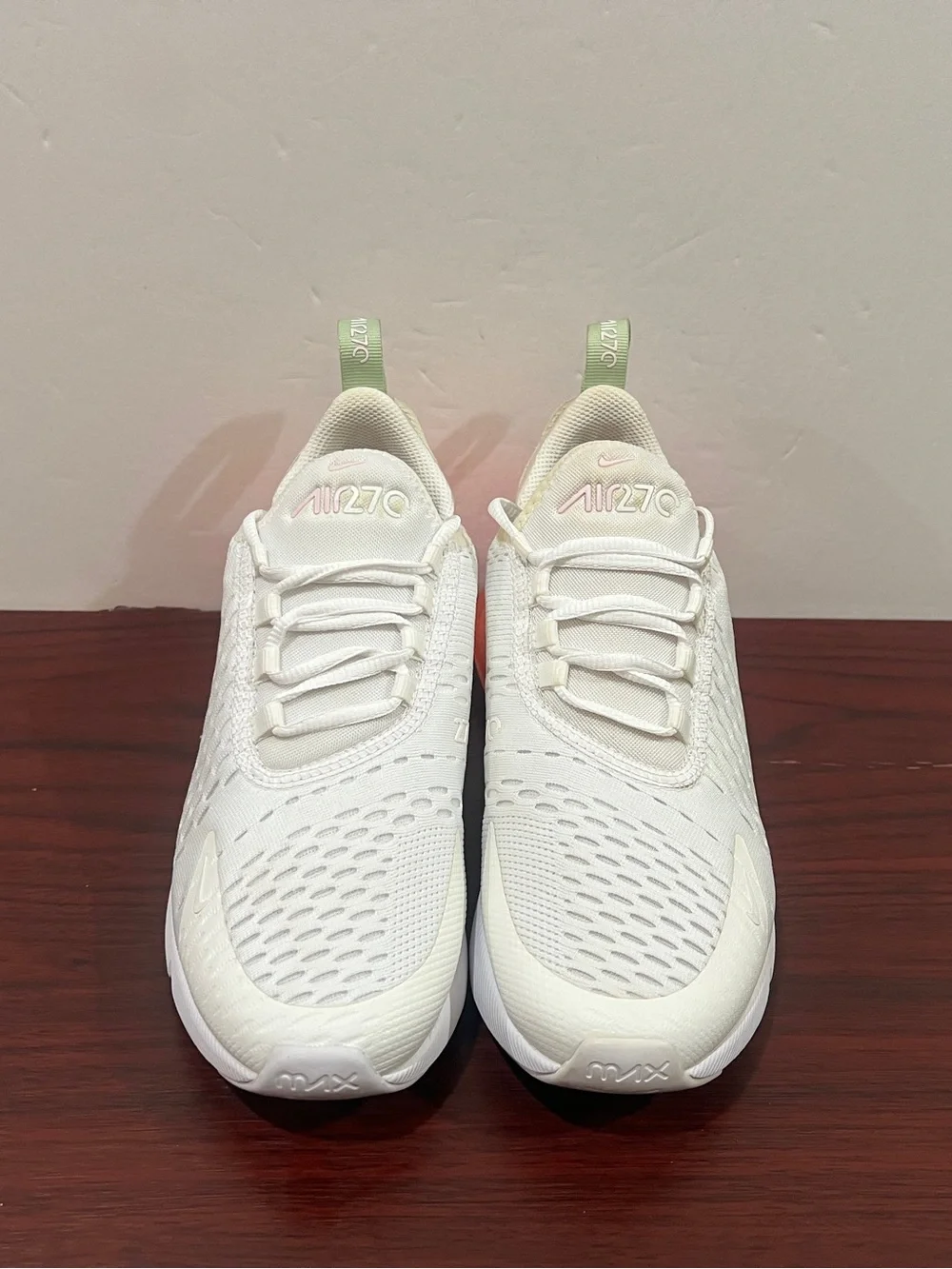 Nike, Girls, Air Max 270, 943345 113 , Pink & White Condition